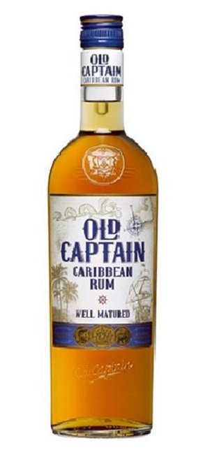 Ром Old Captain Caribbean Brown 37.5% 0.7 л